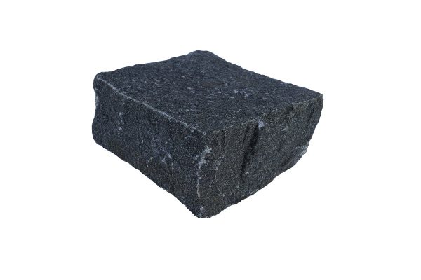 Black granite setts