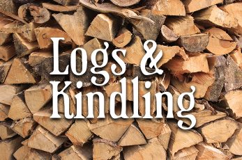 logs and kindling