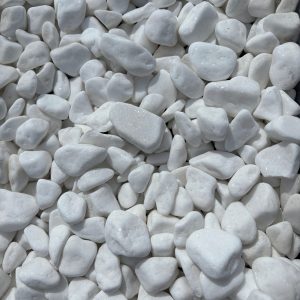 Thassos White Pebbles 10-30mm